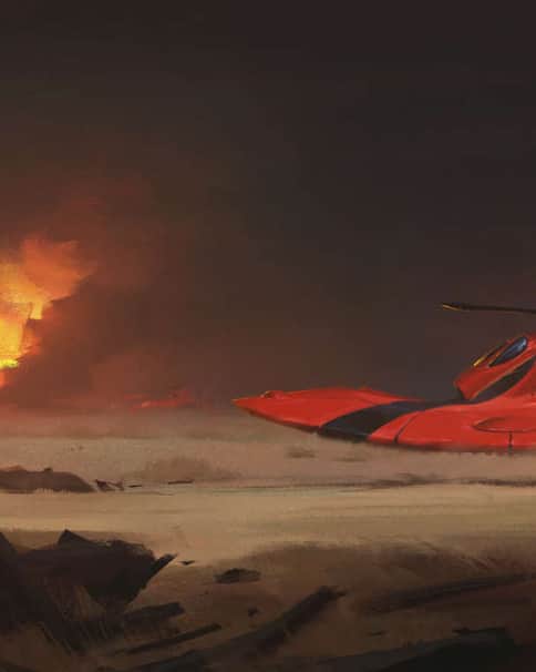 Falcon Standing By by Miguel Mitchell Da Silva 