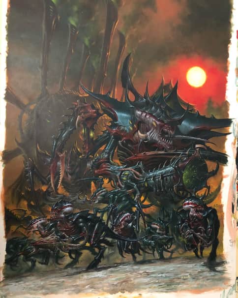 Hive Fleet Behemoth by Adrian Smith 