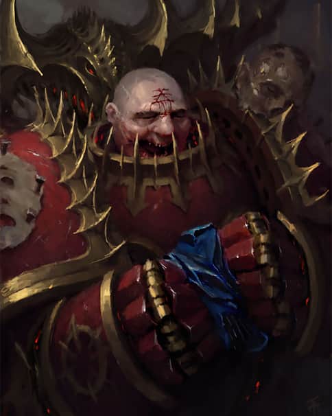 Khorne Berzerker by Ted Arfken
