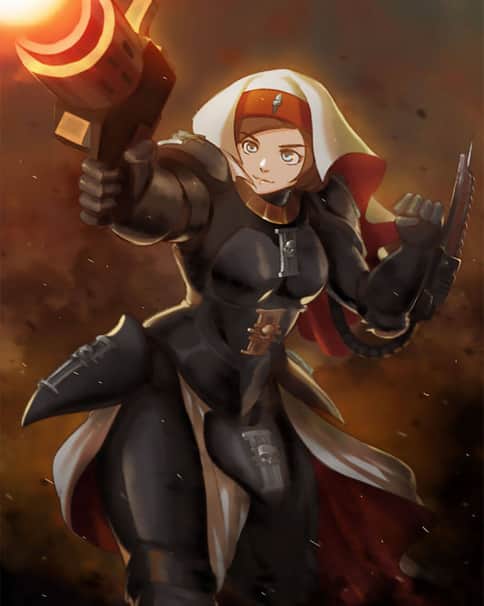 Sister Hospitaller by Aan Daud 