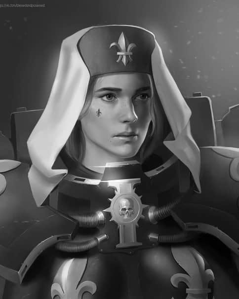 Sister Hospitaller by Ivan Klimenko 