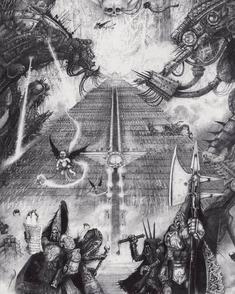 The Golden Throne by John Blanche