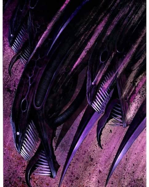 Tyranid Rush by Wayne England