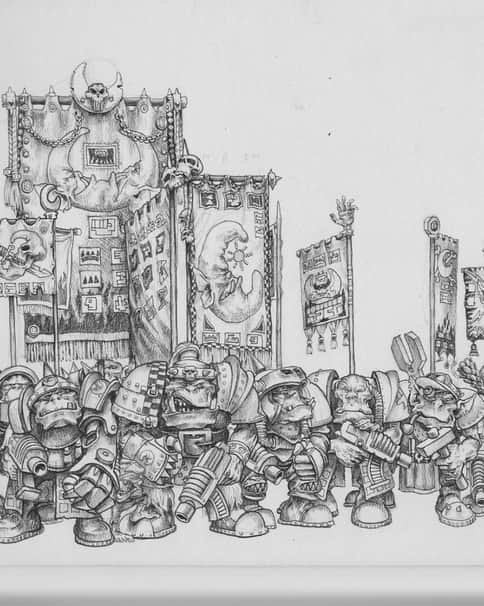 Old School Orks by Paul Bonner Old School Orks by Paul Bonner