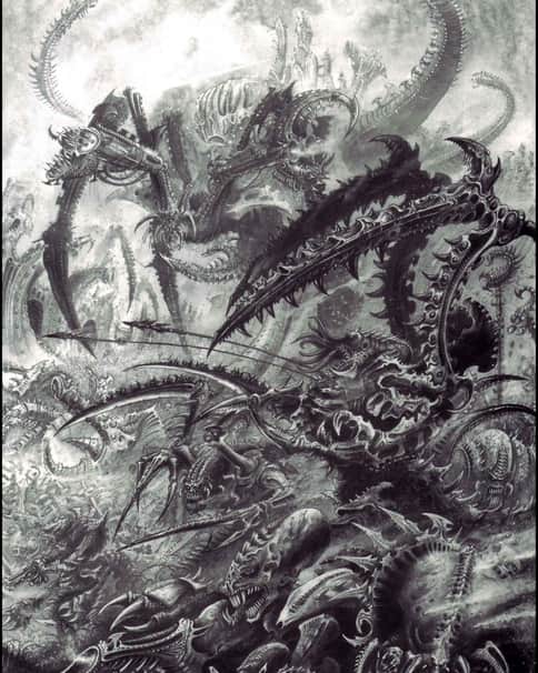 The Swarm by John Blanche