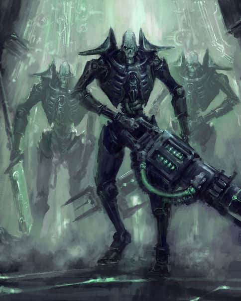 Necrons by Dmitry Brushray 