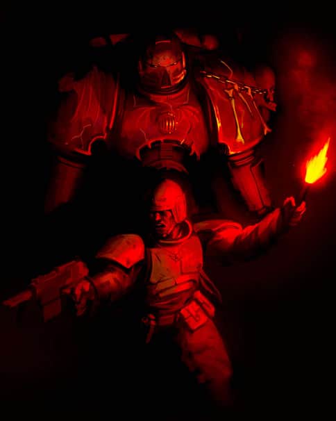 Hunter In The Dark by George Earl Abalayan 