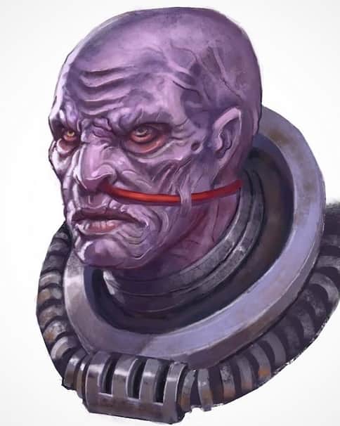 Genestealer Portrait Study by Toni Justamante Jacobs 