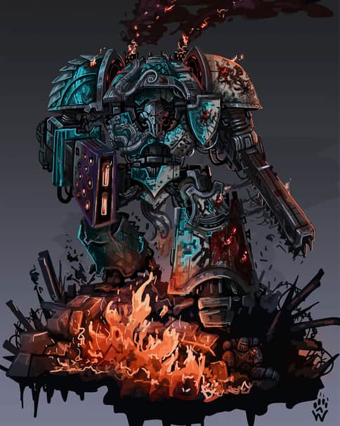 Legion Allied Knight by Wolfdawg Art 
