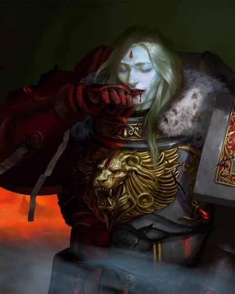 Lion of Sanguinius by David Sondered 