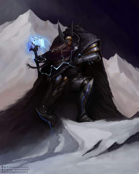 Magni, Lord of Storms by Alexey Potorochin 