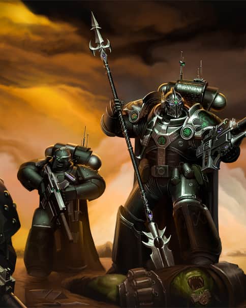 Omegon and Effrit Stealth Squad by Elijah ArhPriest 