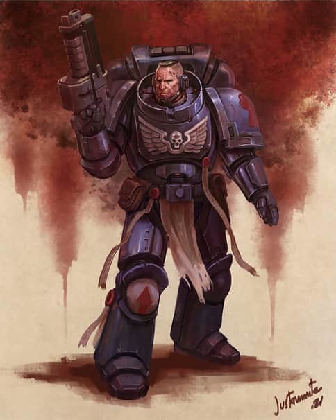 Space Marine by Toni Justamante Jacobs 