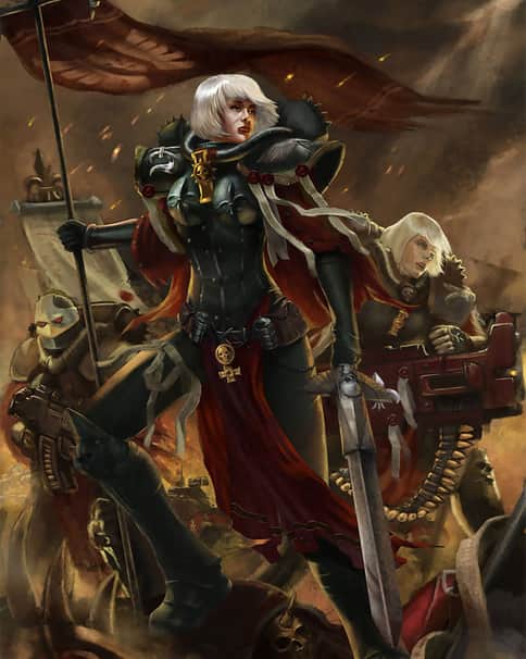 Adepta Sororitas by Tim Terrenal 