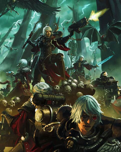 Adepta Sororitas by Jone Yuan 