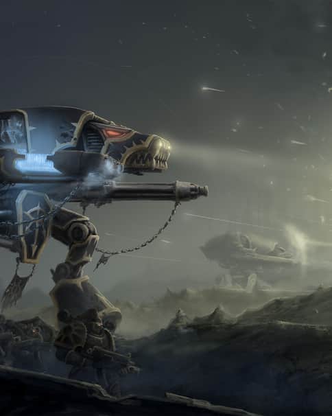 Chaos Warhound Titan by Olli-Markus Latvala 