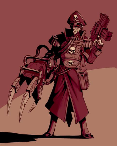 Commissar Sebastian Yarrick by bigdad 