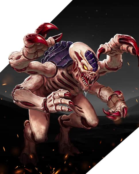 Genestealer by Beniamino Bradi 