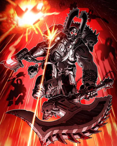 Kharn the Betrayer by Colin Searle 