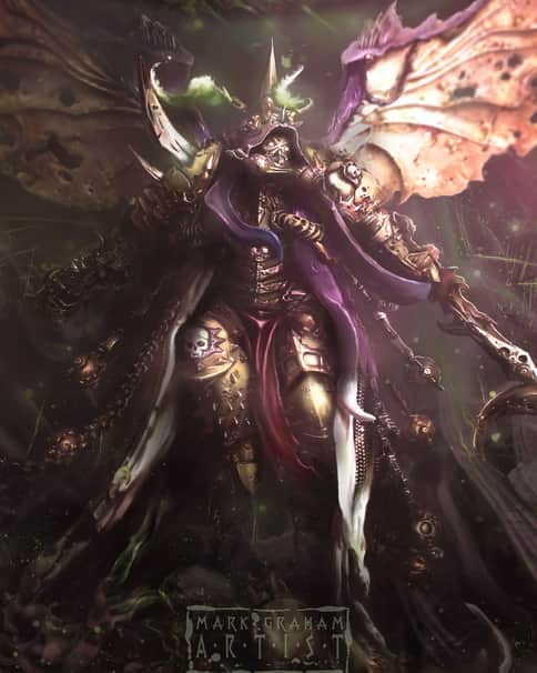 Mortarion by Mark Graham 