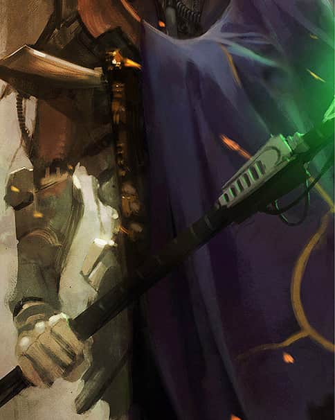 Necron Portrait by Evan Shipard 