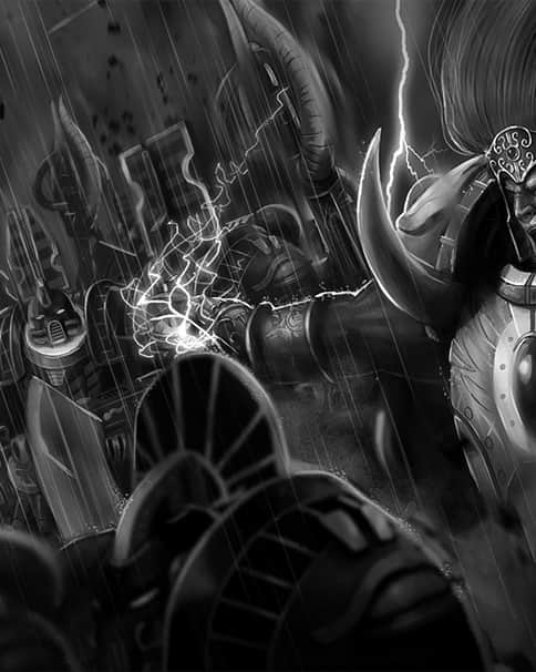 Thousands Sons and Magnus the Red by Jun Yun