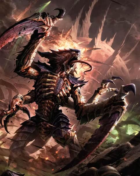Tyranids by Raymond Swanland 