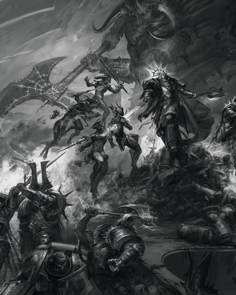 Ultramarines vs Khorne Army by Ruslan Korovkin Ultramarines vs Khorne Army by Ruslan Korovkin