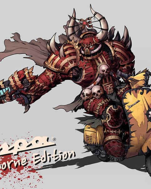 Vespa Khorne Chaos Edition by Jun Yun