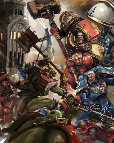 Warhammer Poster by Yue Xiangdong 