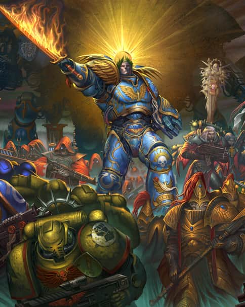 Roboute Guilliman Indomitus Crusade by Firat Solhan 