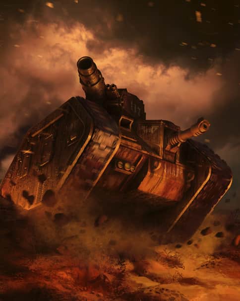 Leman Russ Conqueror Tank by Michal Milkowski 