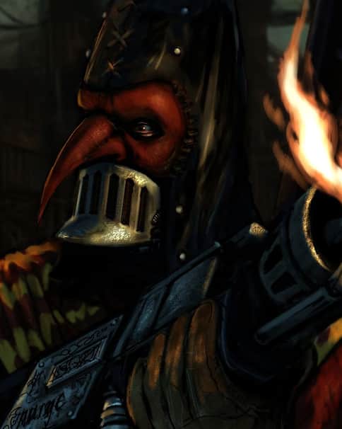 Necromunda Redemptionist by Will Beck
