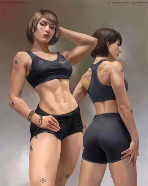 Adepta Sororitas Workout by Ivan Klimenko 