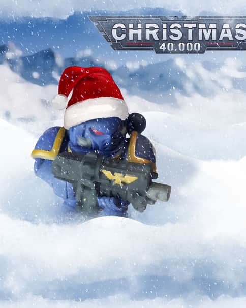 Christmas Space Marine by Casey Landreth 