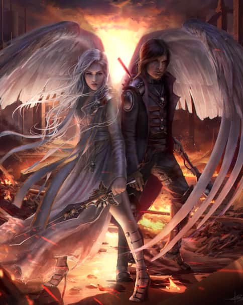 Darius and Zayel by Ben Savory 