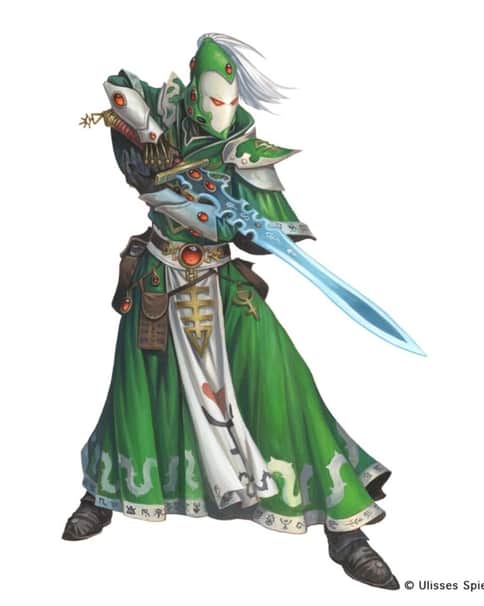Eldar Warlock by Florian Stitz 
