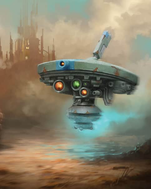 Exploratory Drone by Andrius Anezin