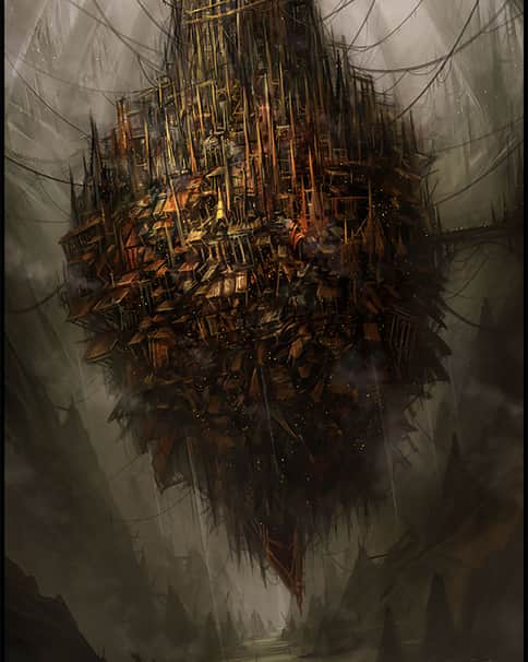 Gantry over the Sump River by Mark Molnar 