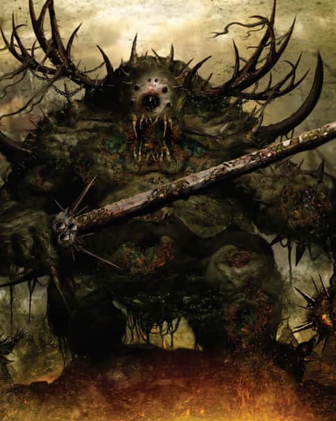 Great Unclean One by Clint Langley
