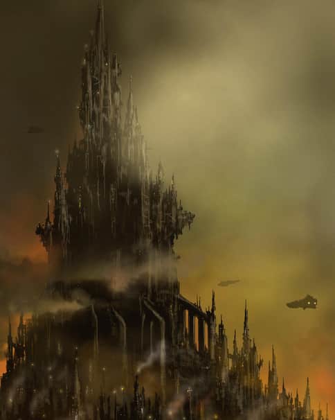 Hive City Spires by Pete Ashford 