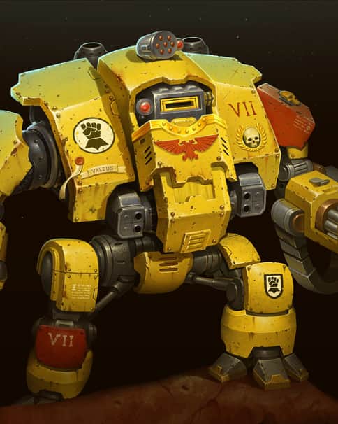 Imperial Fist Dreadnought by Ro Man 