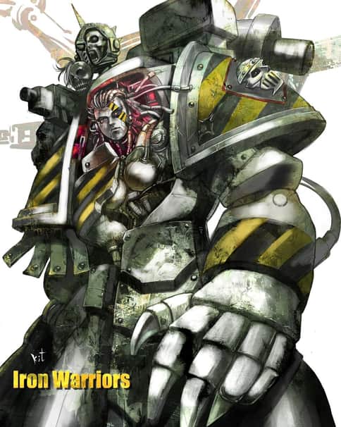 Iron Warriors by Wai Kit Leung 