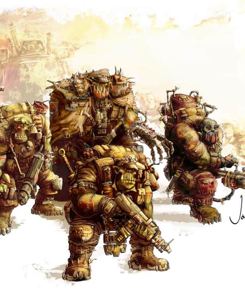 Ork Kommando’s by Jamal Khurshid 