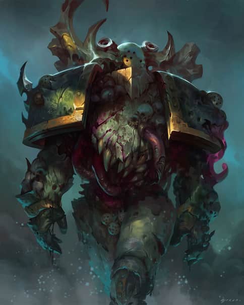 Plague Marine by Dave Greco 