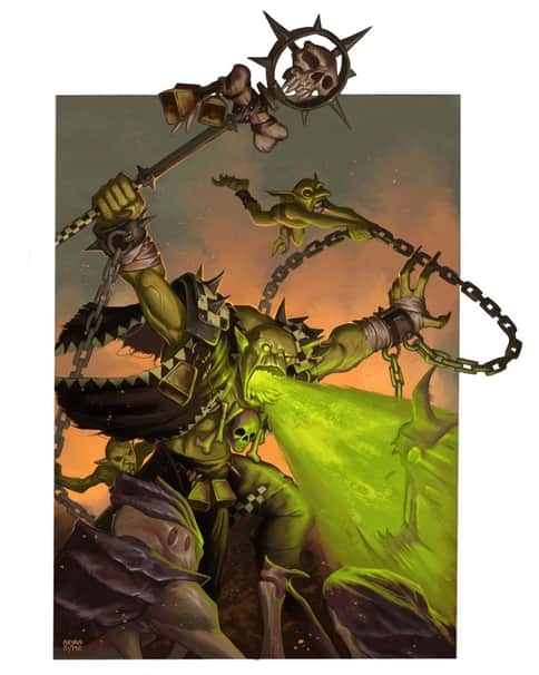Power of the WAAAGH! by Bryan Syme 
