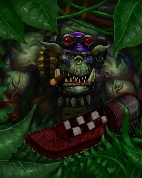 Sneaky Ork by Brian C 