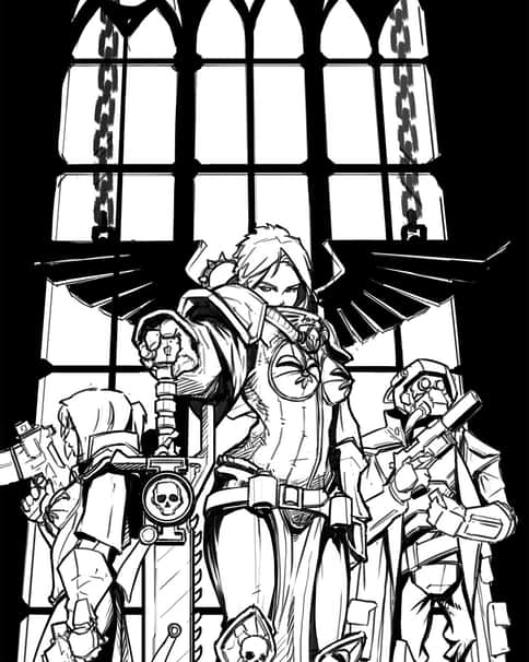 SoB Fan Comic Cover by Haoqian "Pan" Wen 