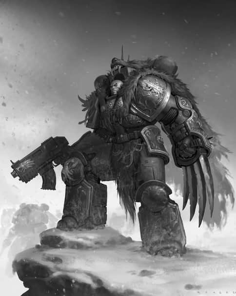 Space Wolf by Saeed Ramez 