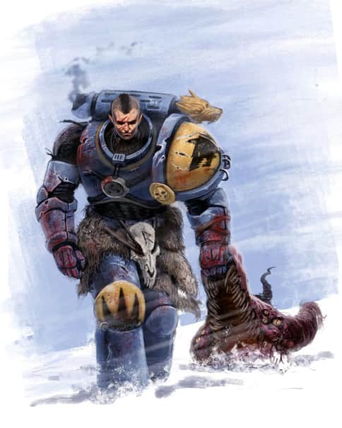 Space Wolf by Denis Petrov 
